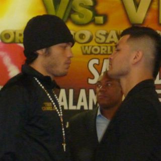 Chávez Jr y Bryan Vera cumplen pesaje en Alamodome