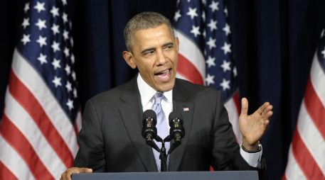 Obama compareció para advertir a Rusia que una intervención en Crimea tendrá 'costos'. AP /