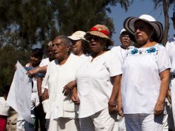 La manifestación fue considerada por los convocantes como una reacción a las expresiones del pasado miércoles 26 de febrero. ARCHIVO /
