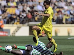 Giovani dos Santos se perderá la única fecha FIFA prvio al Mundial de Brasil 2014. AFP /
