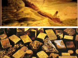 El SS Central America se hundió en 1857 con un cargamento de 15 toneladas de oro. ESPECIAL /