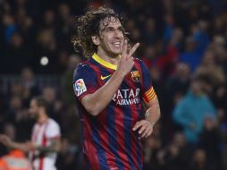 Puyol ha sido un referente durante varios años en el equipo culé. AP /