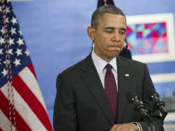 Obama menciona ''informes'' de que Putin se había tomado una pausa para reflexionar sobre las alternativas a la crisis ucraniana. AFP /