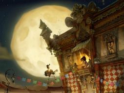 En las imágenes se puede ver una colorida villa donde una bella mujer contempla al hombre que con guitarra en mano le da serenata. ESPECIAL /