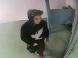 Se hizo público el momento en que Justin estaba en el baño de la comisaría. AP /