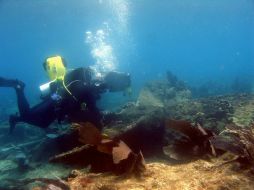 Han preferido resguardar el lugar exacto del  hallazgo para preservarlo de los buscadores de recuerdos. ARCHIVO /