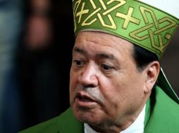 Norberto Rivera ofrece la homilía del primer domingo de Cuaresma. ARCHIVO /