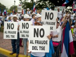Autoridades niegan fraude, pero las protestas han comenzado luego de las votaciones en la segunda vuelta. AFP /