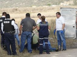 Autoridades llegaron al sitio para realizar las indagatorias. ARCHIVO /