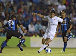 La falta de llegada fue una constante en los Zorros durante el partido, lo cual fue aprovechado por Querétaro para sacar la victoria. MEXSPORT /