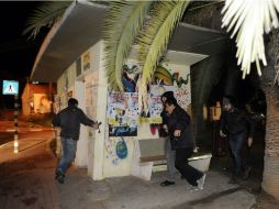 Las fuerzas armadas israelíes confirmaron que 41 cohetes impactaron en Israel, cinco de ellos en zonas pobladas. AFP /