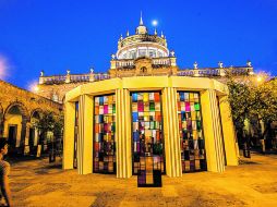 'De la cúpula a la rotonda', trabajo in situ 2013-2014.  /