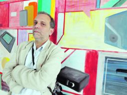 El artista plástico manifiesta su beneplácito por exponer de nuevo en Guadalajara.  /