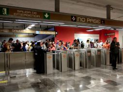 Desde el pasado miércoles se suspendió el servicio en 11 de las 20 estaciones de la red. NTX /