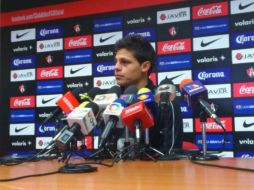 Arturo Alfonso asegura que su equipo viene haciendo las cosas bien.  /