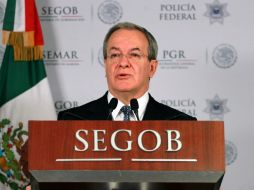 Monte Alejandro Rubido será designado comisionado nacional de Seguridad, informan fuentes federales. ARCHIVO /