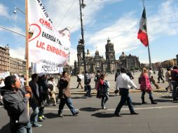 Poco más de cinco mil asistentes escucharon a los oradores que se oponen a las reformas energética y educativa. SUN /