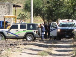 Llegó personal de Ciencias Forenses, Fuerza Única y Fiscalía para tomar evidencias.  /