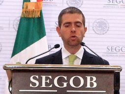 Alfredo Castillo informa que miembros de la Semar se enfrentaron a tiros a presuntos miembros de Los Caballeros Templarios. ARCHIVO /