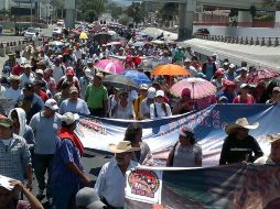 Los inconformes plantearon varios pliegos petitorios específicos, pero no tuvieron respuesta favorable. SUN /