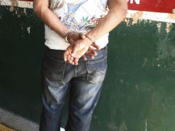 El hombre fue puesto a disposición de las autoridades correspondientes. ARCHIVO /