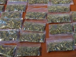 El hombre y lo asegurado fueron puestos a disposición de las autoridades correspondientes. ARCHIVO /