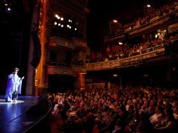 La cantante Annisa Gathers también formó parte del tributo a Celia Cruz. EFE /