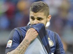 Icardi había empatado el juego pero no lograron mantenerse el resto del partido. EFE /