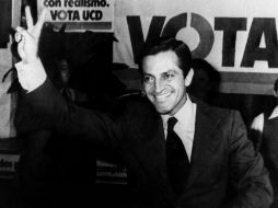 Suárez fue el primer presidente que ha tenido la democracia española. EFE /