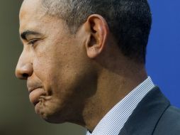 Obama afirma que el comportamiento de Rusia con Ucrania y la anexión de Crimea es una prueba de debilidad. AP /