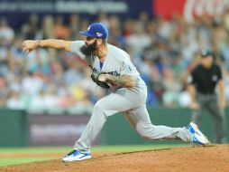 Los Dodgers de los Ángeles debutaron en la temporada 2013 con un viaje hasta Sídney, Australia. EFE /