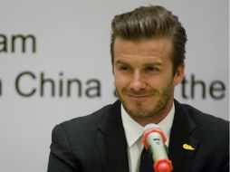 El ex futbolista David Beckham, señaló que no hay nada claro en la devolución de impuestos. ARCHIVO /