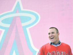 Trout cuenta con el favor de los aficionados de Anaheim, que ven en él al futuro MVP de la campaña.  /