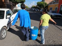 Los cortes de agua afectaran a cada colonia cada dos semanas; la medida durará hasta que empiecen las lluvias. ARCHIVO /