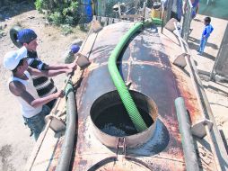 Contados. Sólo lugares como escuelas, hospitales y asilos, entre otros, podrán contar con pipas en caso de ser necesario.  /