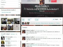 En redes sociales, Castillo dio a conocer sobre la aprehensión de autores materiales e intelectuales. ESPECIAL /