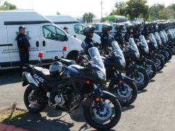 Además de los nuevos vehículos, se integrarán 28 elementos más a la corporación. ESPECIAL /