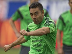 Fabián quiere demostrar que es capaz de ganarse un lugar en Brasil 2014. MEXSPORT /
