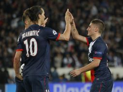 París Saint Germain tuvo un gran primer juego y toma ventaja en la serie. AP /