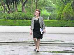 María Marván Laborde fue la primera mujer en dirigir al IFE; hoy será ella quien encabece la última sesión. NTX /