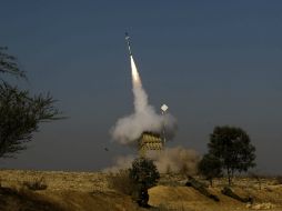 Según balance del ejército se han lanzado 123 cohetes desde la franja de Gaza contra Israel. ARCHIVO /