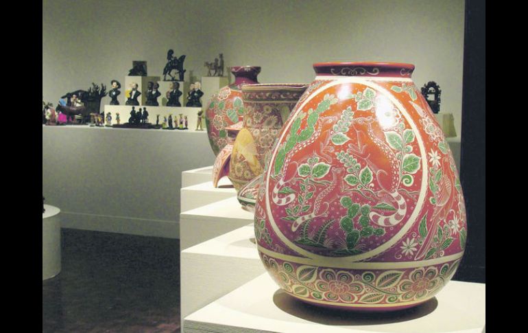 El detalle que alcanzan las figuras creadas de baroo tiene como único límite la imaginación del artesano. MUSEO DE ARTE POPULAR.  /