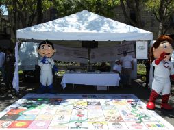 Este lunes se inició con la primera acción de socialización en la Plaza Liberación, del Centro de Guadalajara.  /