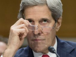 John Kerry advierte a Rusia que encarará sanciones económicas más duras sino desiste de involucrarse en Ucrania. EFE /