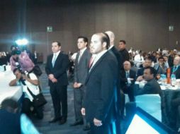 El gobernador asiste a la toma de protesta del nuevo Consejo Directivo de la Coparmex.  /
