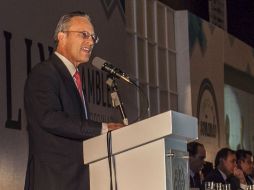 El nuevo presidente de Coparmex Jalisco dijo que colaborará con el gobierno en un ambiente  de diálogo y de paz para llegar a acuerdos.  /