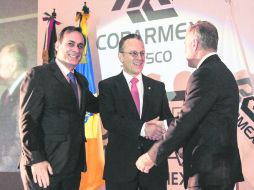 El nuevo presidente de la Coparmex Jalisco, José Medina Mora Icaza, se comprometió a luchar contra la corrupción.  /