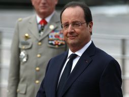 François Hollande agradece al Mandatario mexicano, Enrique Peña Nieto, la invitación para visitar el país. EFE /