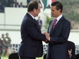 El cuarto acuerdo que formarán México y Francia es de cooperación para el desarrollo de los usos pacíficos de la energía nuclear. AFP /