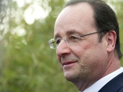 Hollande subraya la determinación de Francia para aplicar sanciones firmes y graduales para Rusia. AFP /
